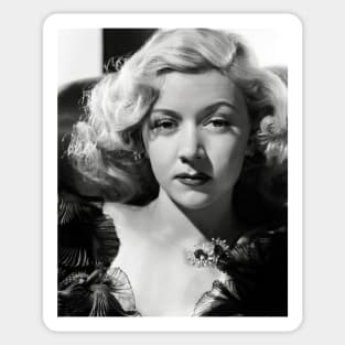 Gloria Grahame Sticker